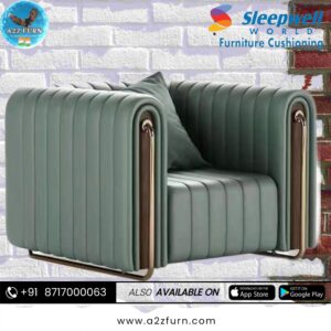 Premium Sofa with Sowed Fabric